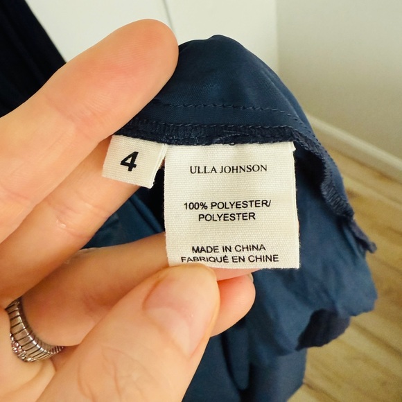 Ulla Johnson Delilah silky ruffle dress • size 4 - Picture 9 of 10